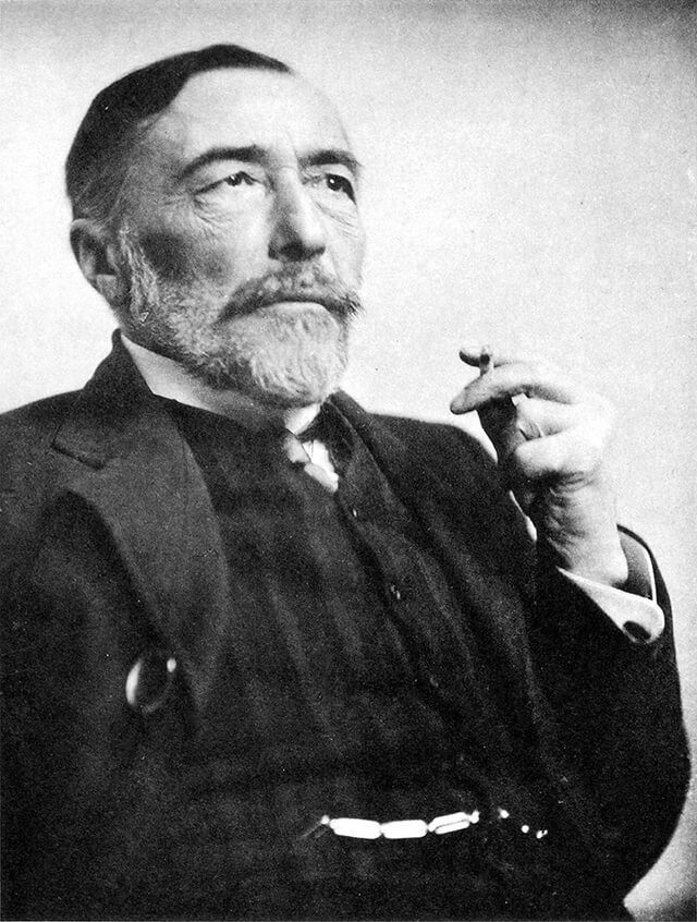 Joseph Conrad, 1916. New York Public Library