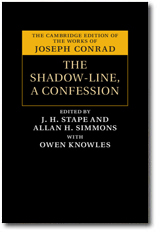 2015: 40.1 - Justin Tonra on The Shadow-Line: A Confession (Cambridge University Press, 2013), ed. J. H. Stape and Allan H. Simmons, with an Introduction by Owen Knowles