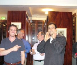 Andy Pursell and Alexandre Fachard